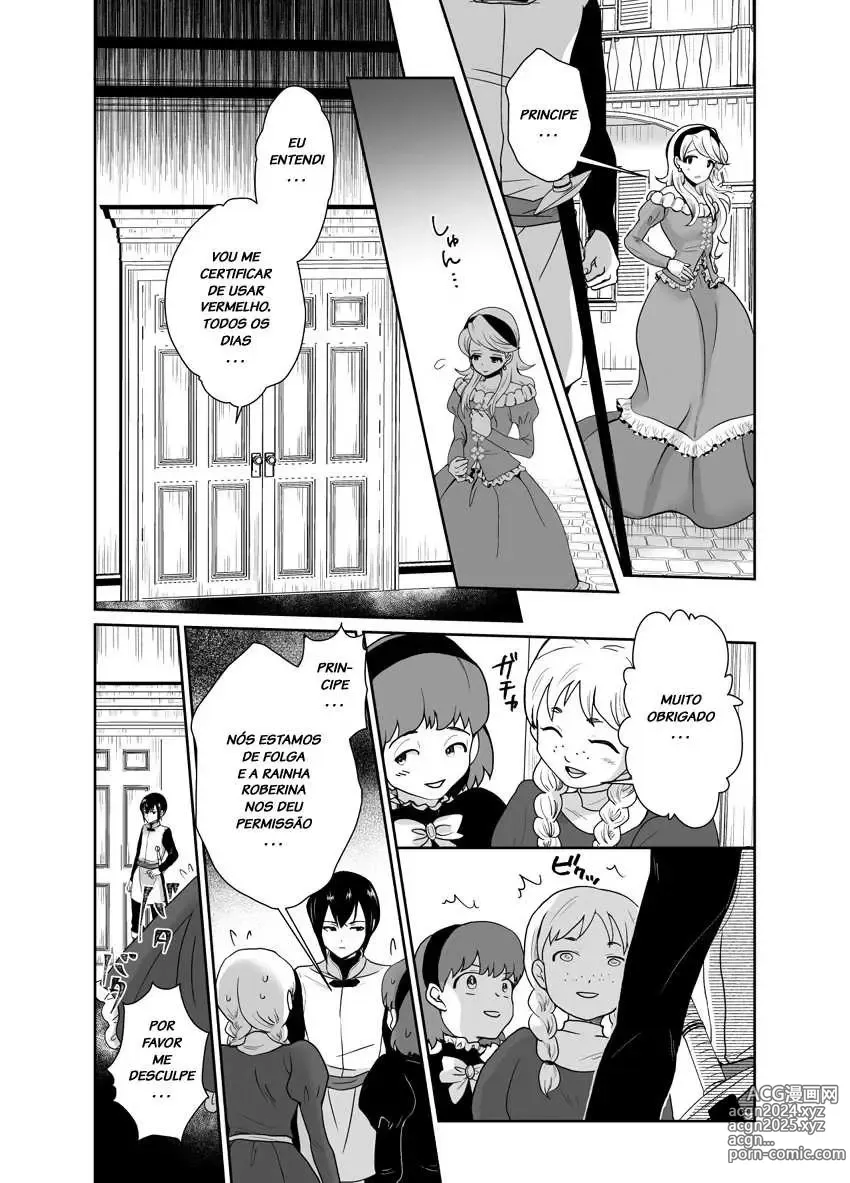 Page 10 of doujinshi O Príncipe Lamentável Foi Transformado no Banheiro da Cadela do Castelo Por Magia Maligna