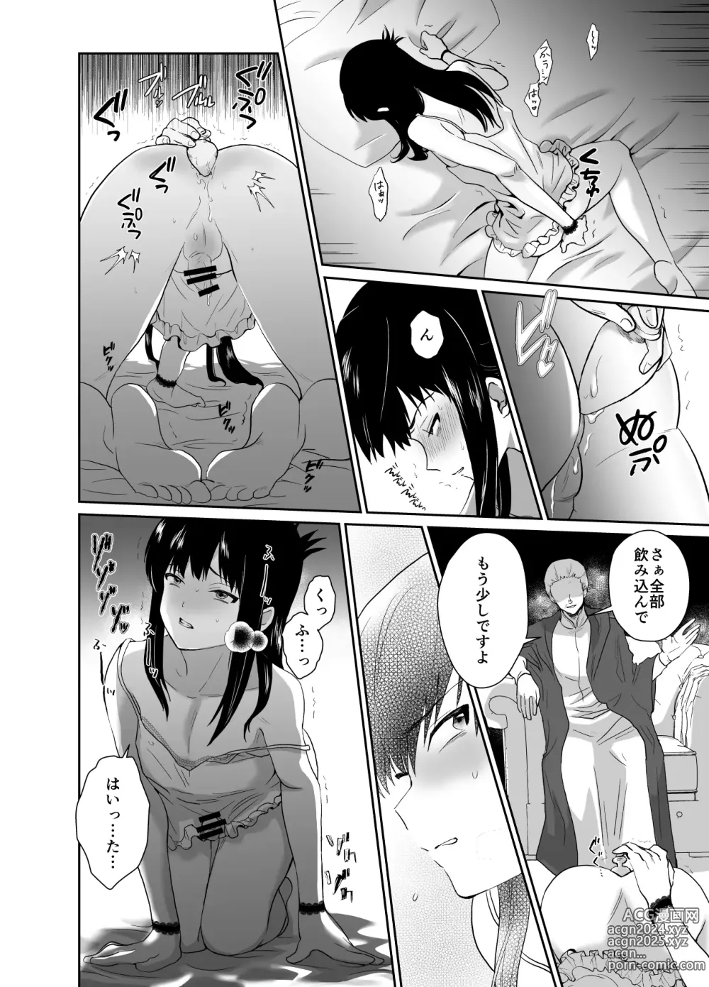 Page 25 of doujinshi かわいそうな王子様は悪い魔法でお城のメス便器にされてしまいました