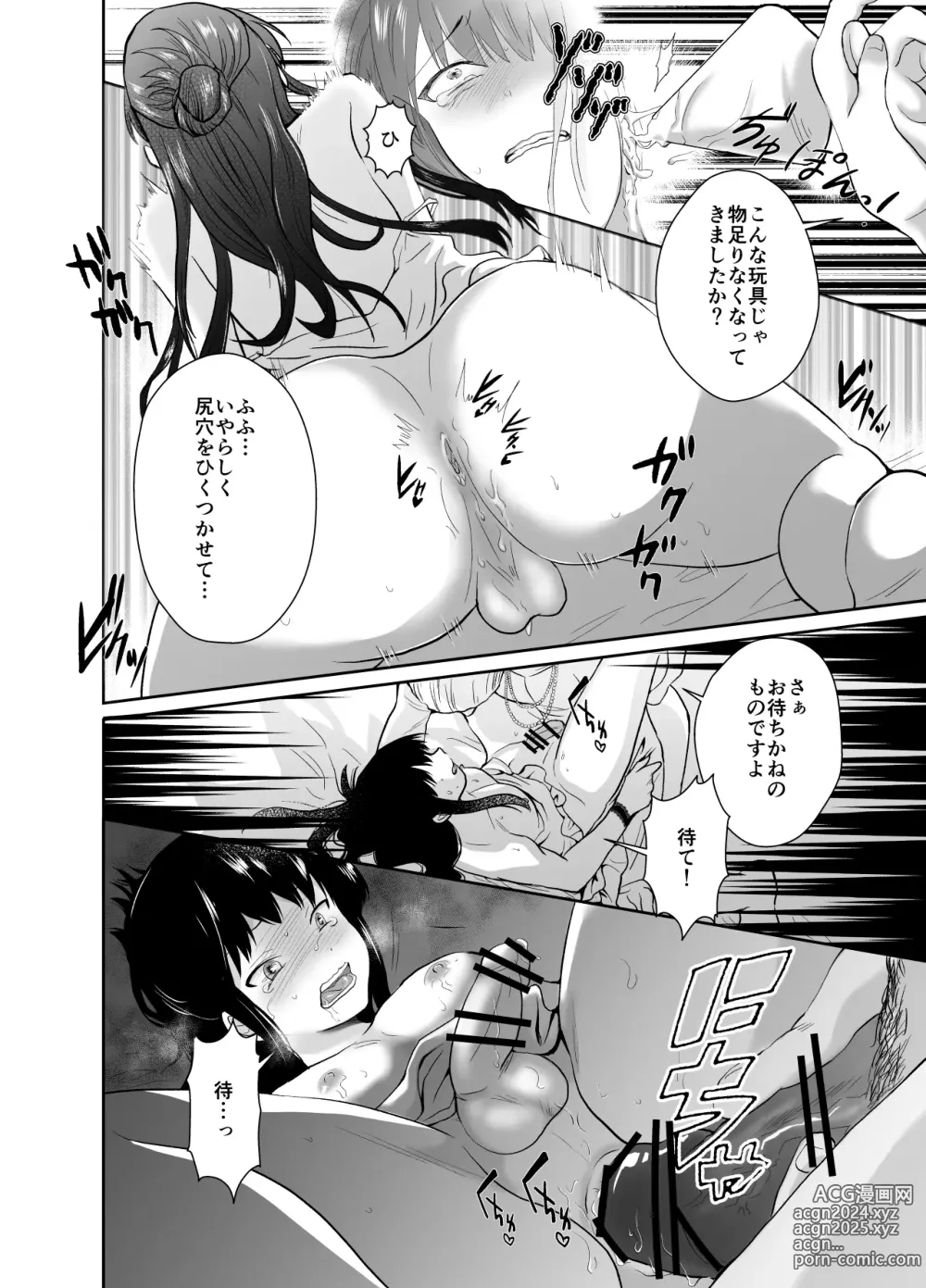 Page 29 of doujinshi かわいそうな王子様は悪い魔法でお城のメス便器にされてしまいました