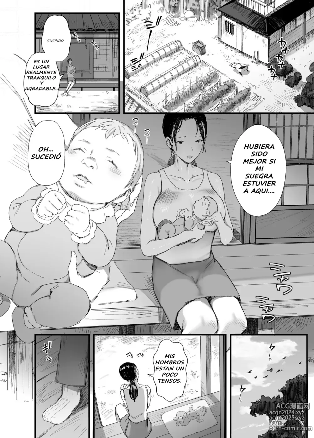 Page 13 of doujinshi Inaka ni Sumu Dosukebe Gifu to Kosodate Yome