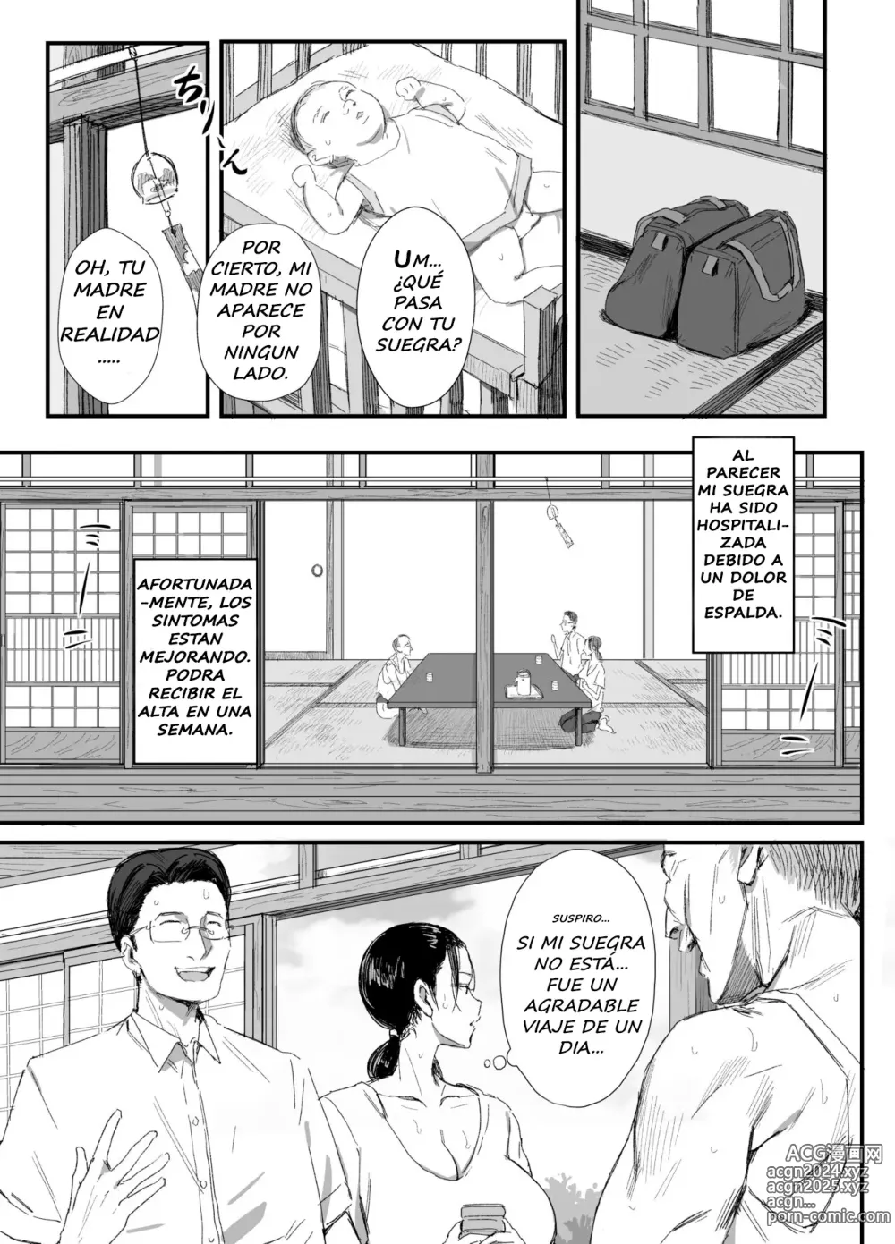 Page 4 of doujinshi Inaka ni Sumu Dosukebe Gifu to Kosodate Yome