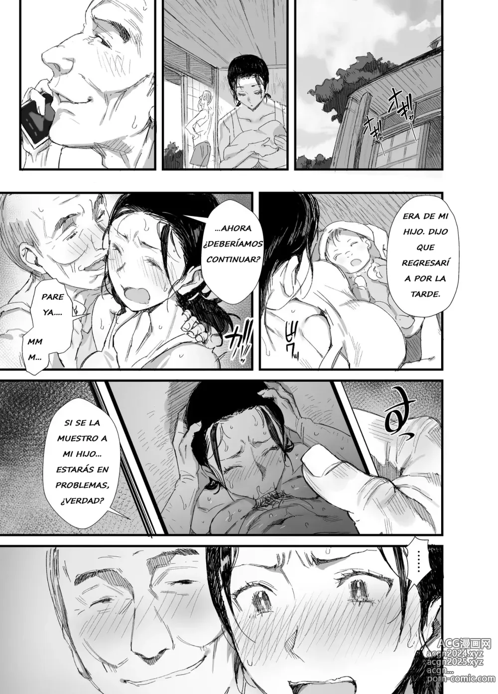 Page 40 of doujinshi Inaka ni Sumu Dosukebe Gifu to Kosodate Yome