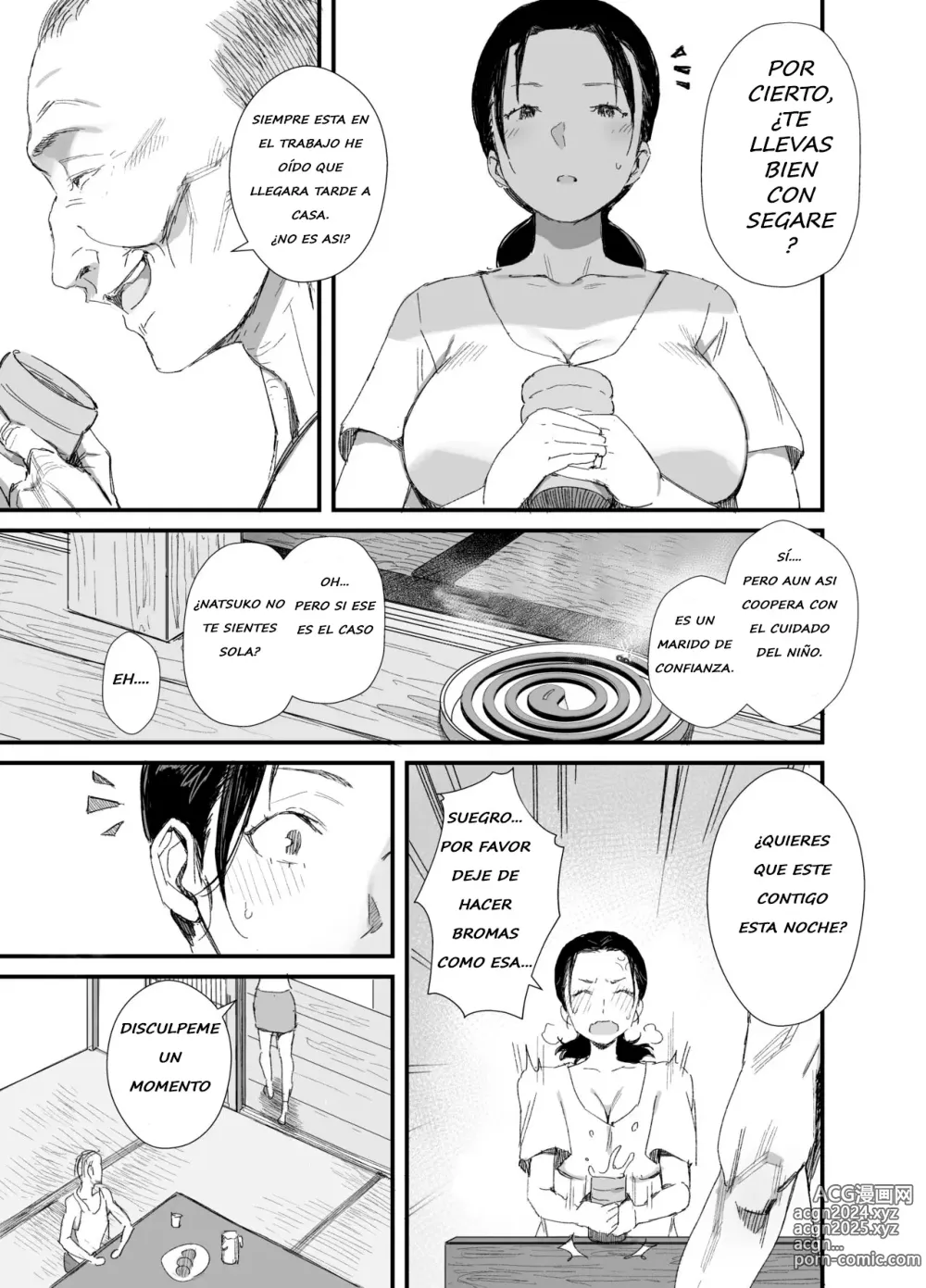 Page 8 of doujinshi Inaka ni Sumu Dosukebe Gifu to Kosodate Yome