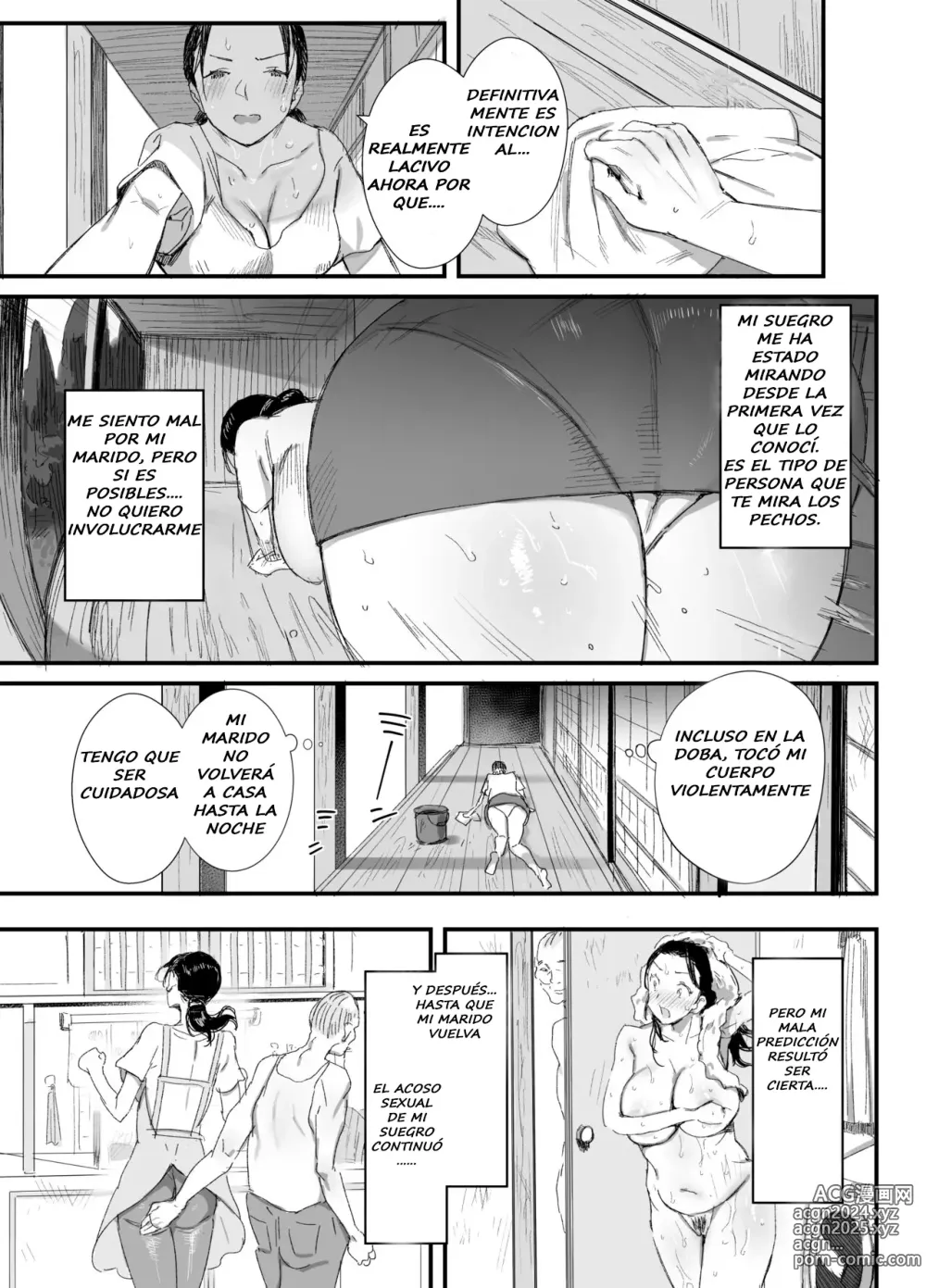 Page 10 of doujinshi Inaka ni Sumu Dosukebe Gifu to Kosodate Yome