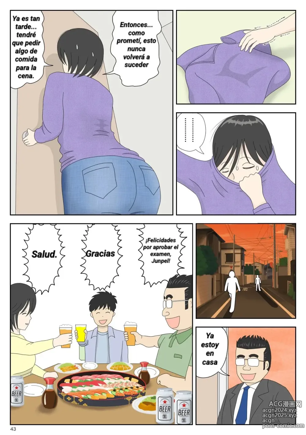 Page 43 of doujinshi Mamá es mi material para masturbación 3