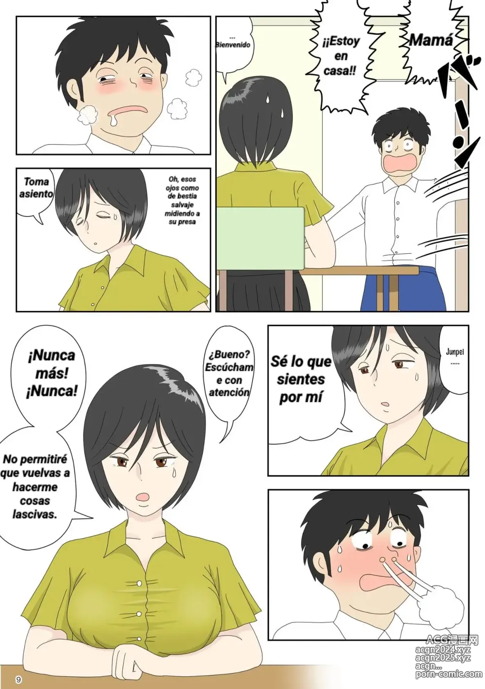 Page 9 of doujinshi Mamá es mi material para masturbación 3