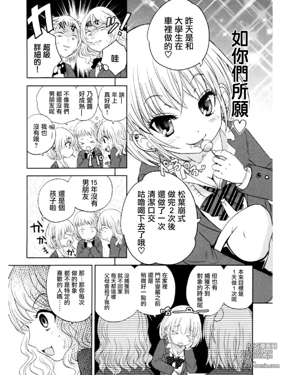 Page 15 of manga ビッチなんかじゃない  1-6話