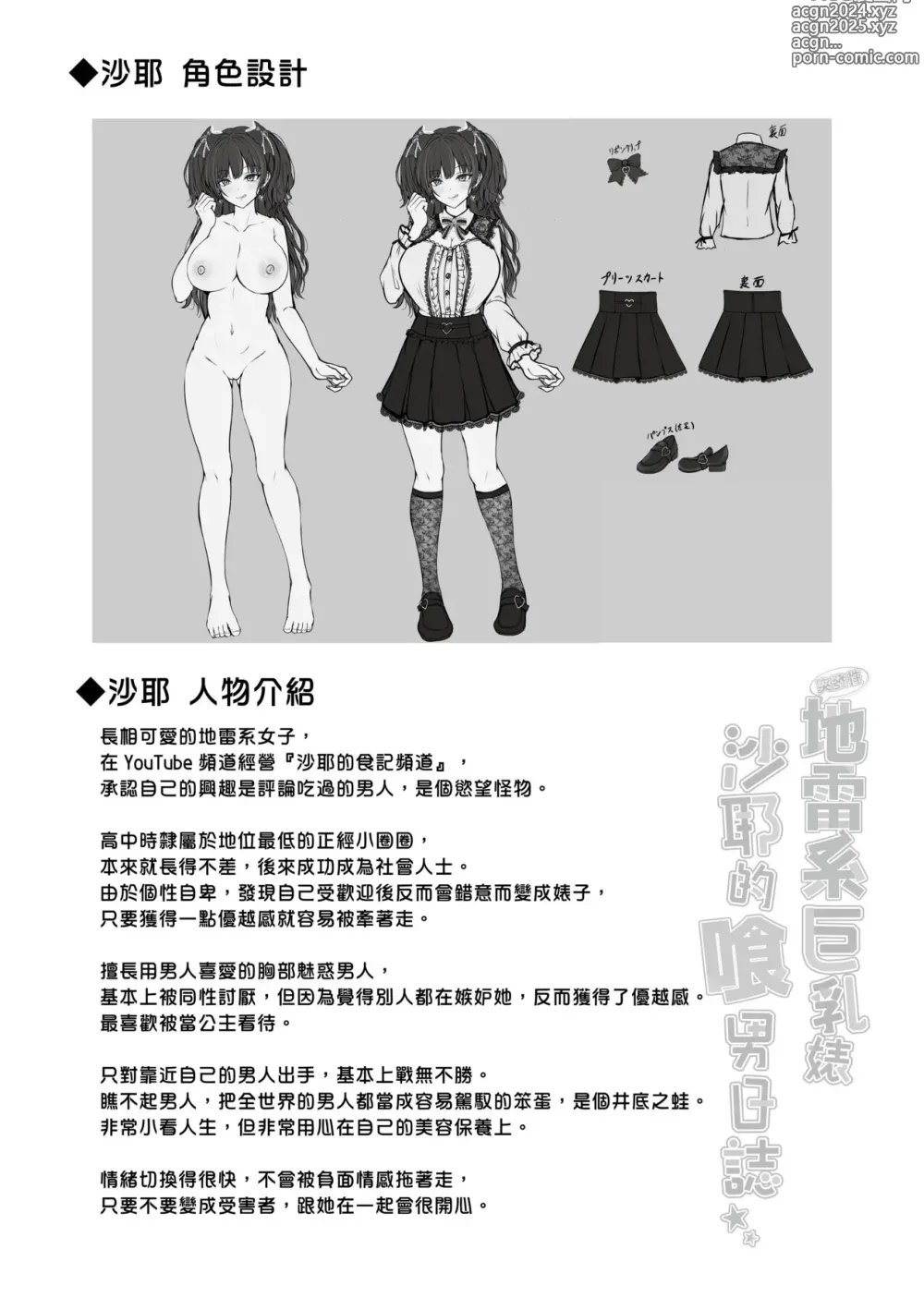 Page 36 of doujinshi 地雷系巨乳婊沙耶的喰男日誌 (decensored)