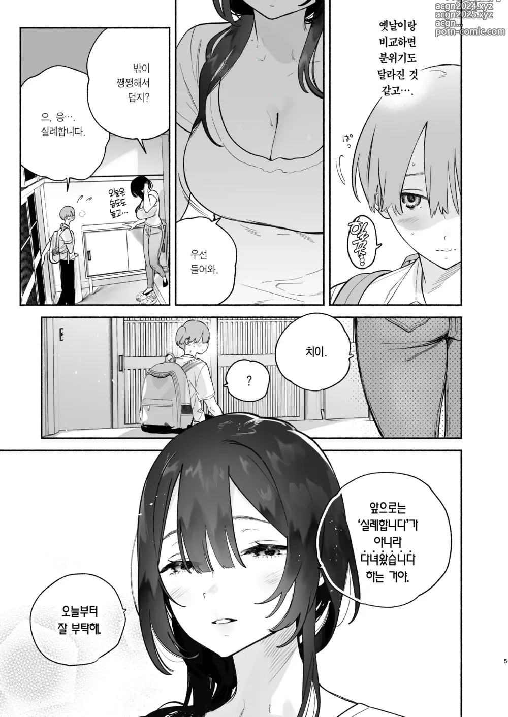 Page 4 of doujinshi 내 하숙 생활에 관하여 (decensored)