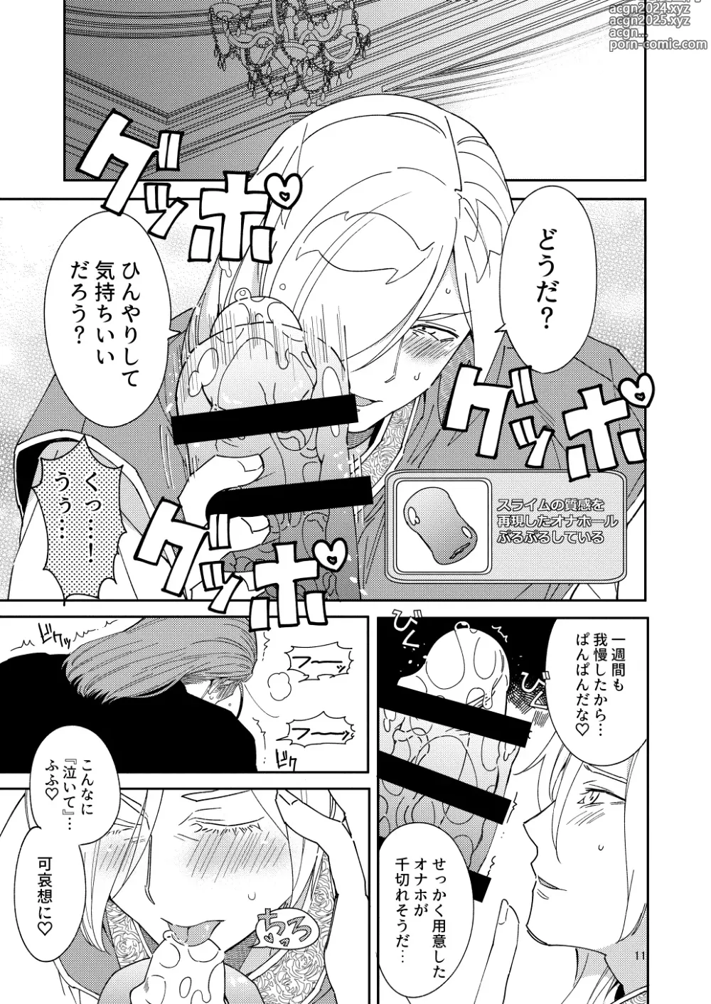 Page 9 of doujinshi Eiyuu senzoku komon shaseikanri gunshi Ho￮￮￮!!!