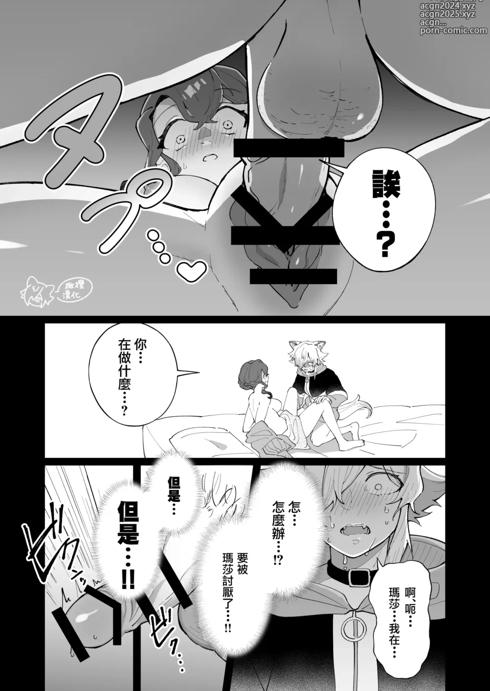 Page 33 of doujinshi ōkami otoko wa ai o shiru｜狼男知晓爱