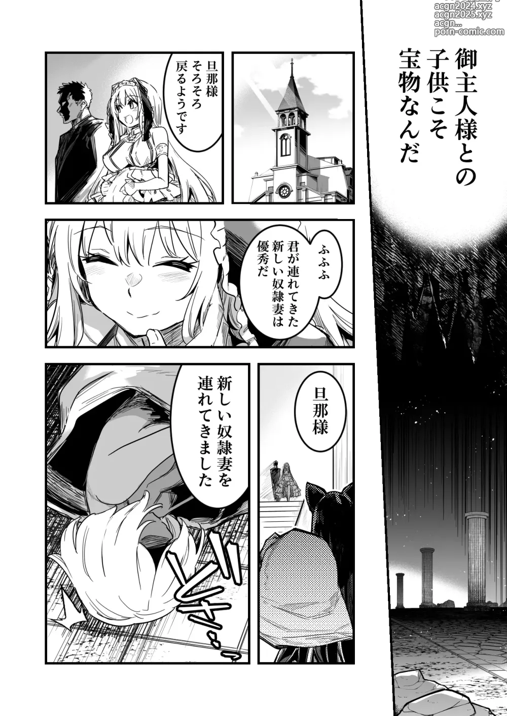 Page 10 of doujinshi Boukensha-chan ni Yotte Dungeon e to Sasoi Komare, Sennou Kouka ga Aru Ishou o Ki Saserarete Dorei Tsuma ni Natte Shimau Kenshi-chan