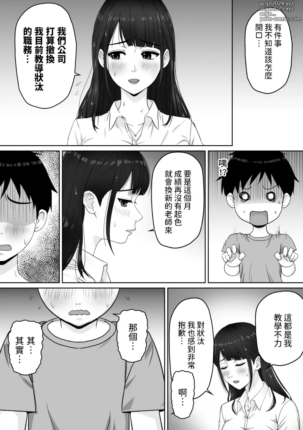 Page 8 of doujinshi Kateikyoushi no Onee-san to Amayadori suru Koto ni Natta Hanashi