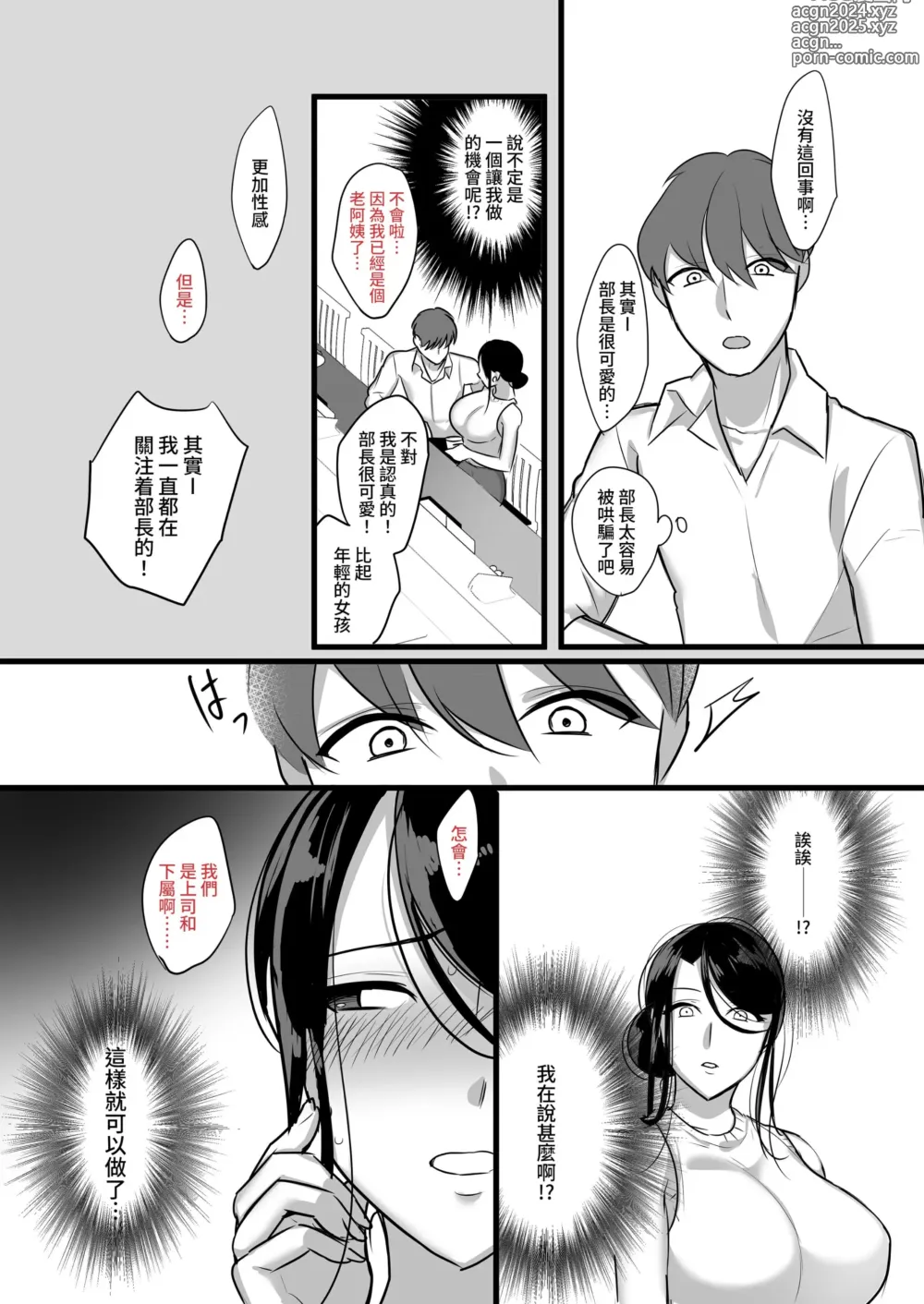 Page 9 of doujinshi 沒想到那個魔鬼上司竟然會成為我的性伴侶 〜在APP上配對的女上司成為了對我言聽計從的自慰器〜