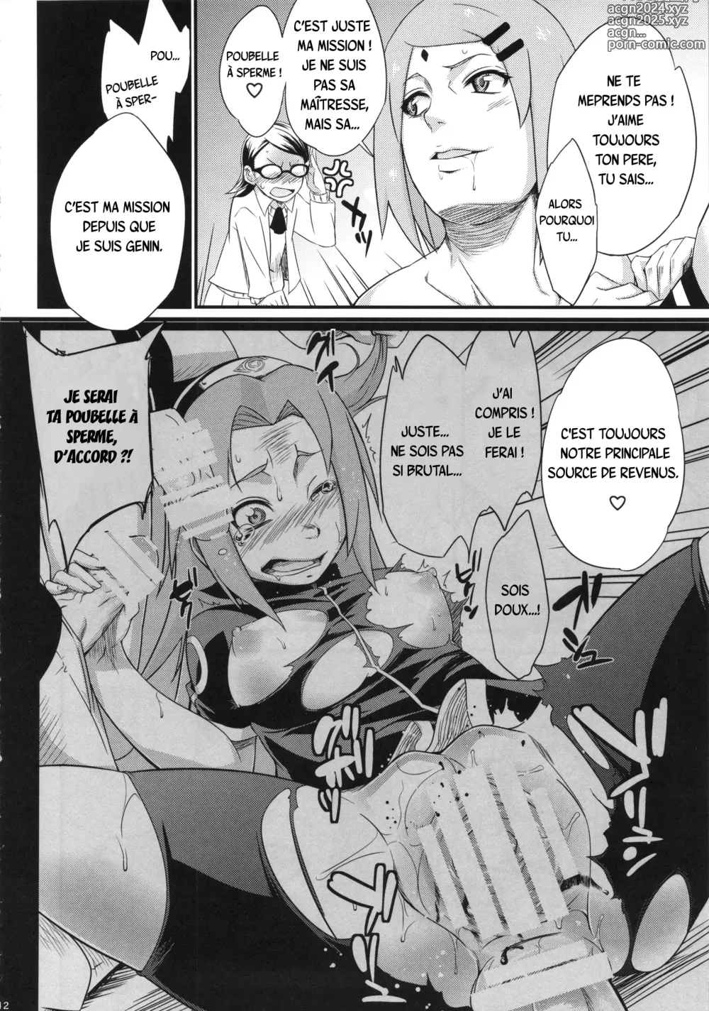 Page 10 of doujinshi Konoha Donburi