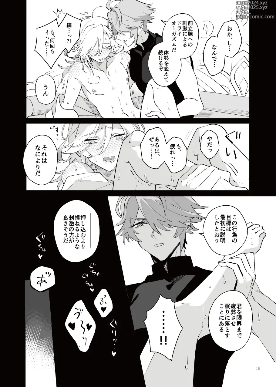 Page 15 of doujinshi Good-bye to the pre-established harmony