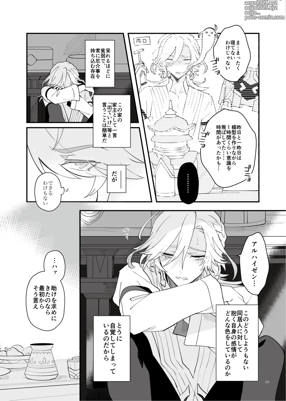 Page 7 of doujinshi Good-bye to the pre-established harmony