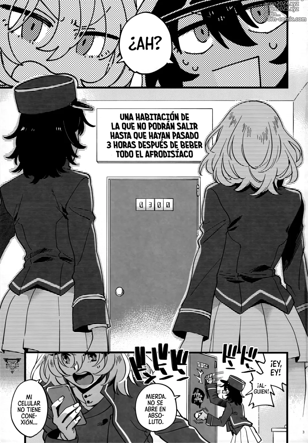 Page 2 of doujinshi Tojikomerarete Kusuri Nonde Sorekara no Aida