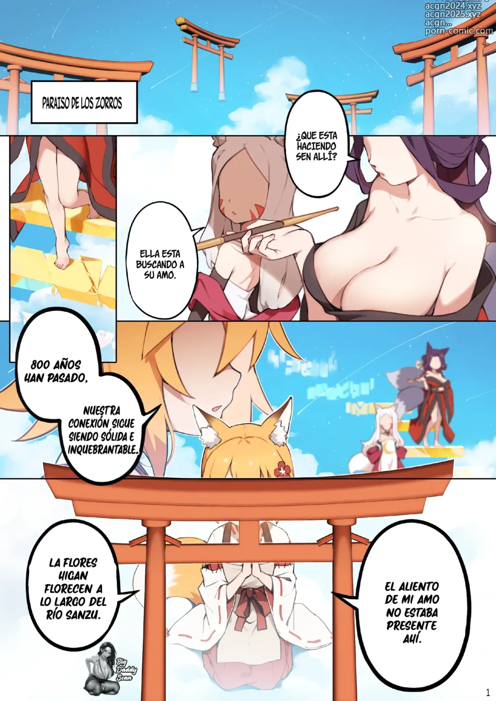 Page 2 of doujinshi Promesa De 800 Años (decensored)