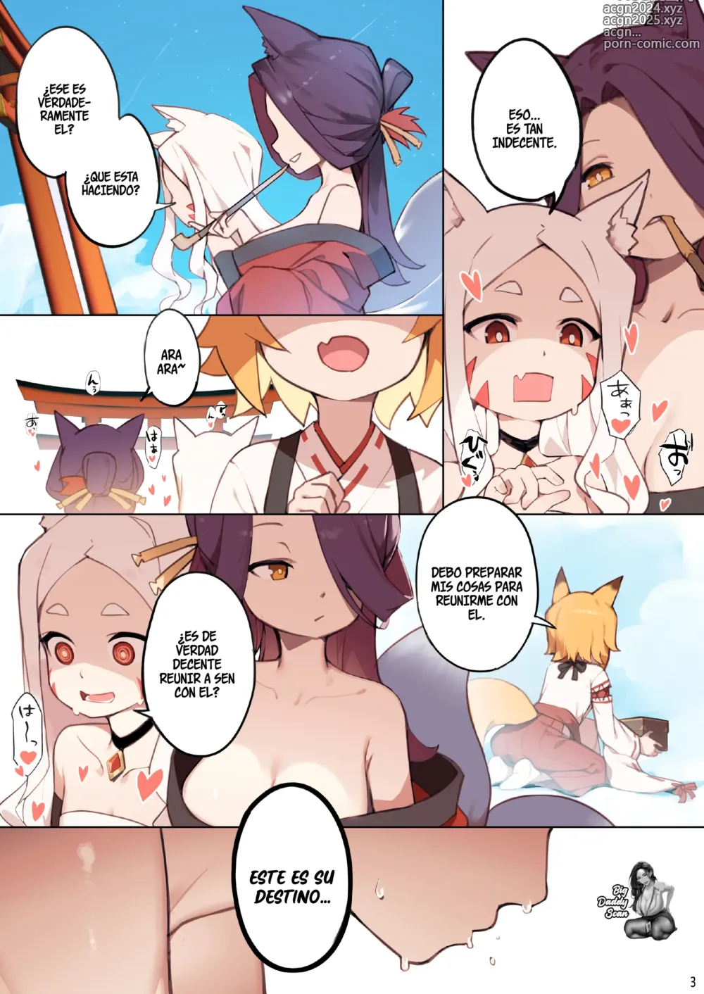 Page 4 of doujinshi Promesa De 800 Años (decensored)