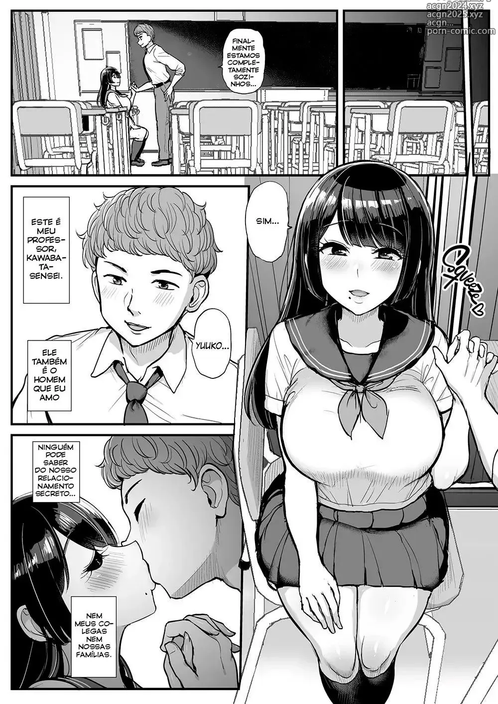 Page 2 of doujinshi The Sheltered Girl's Experience With Men