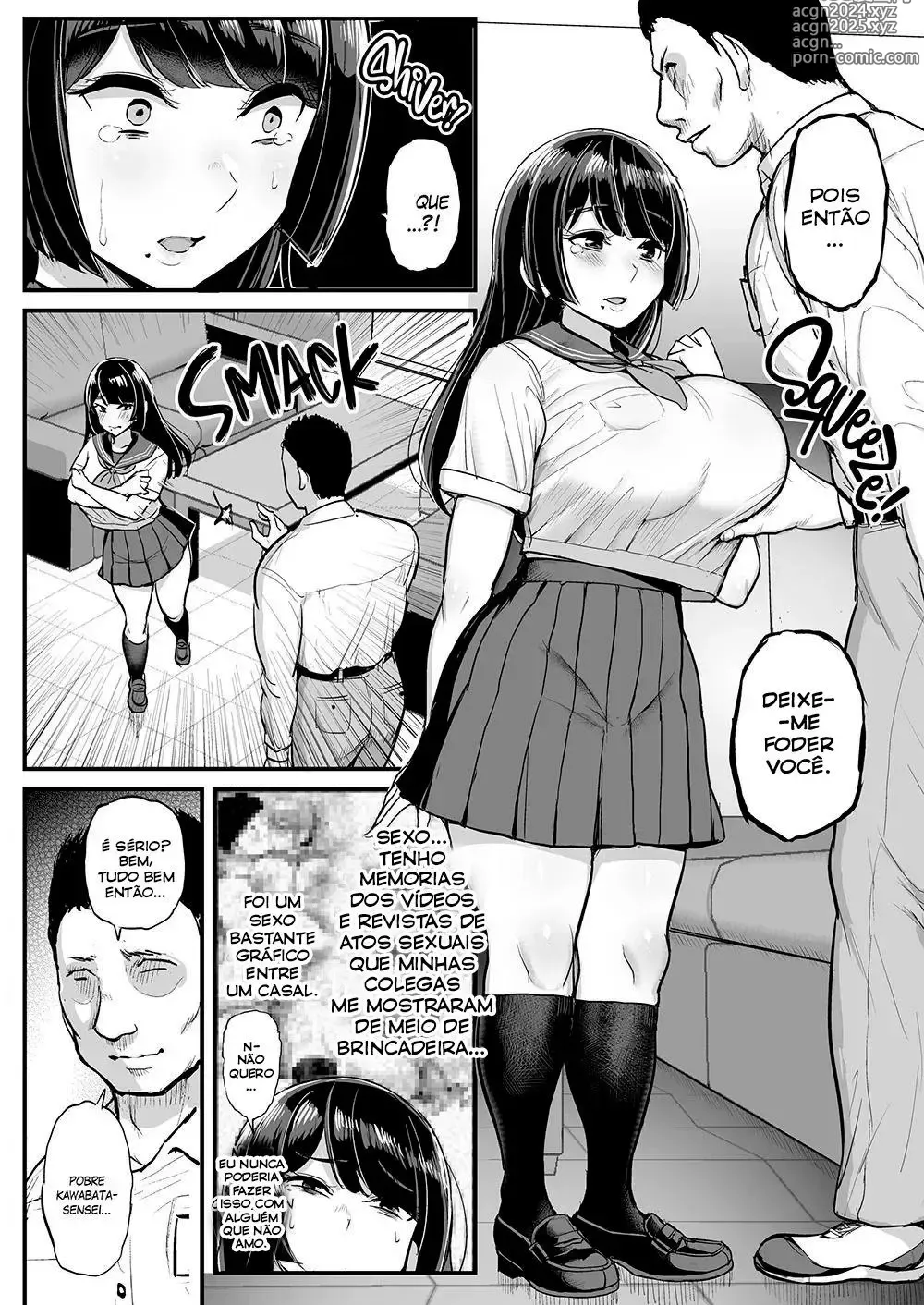 Page 12 of doujinshi The Sheltered Girl's Experience With Men