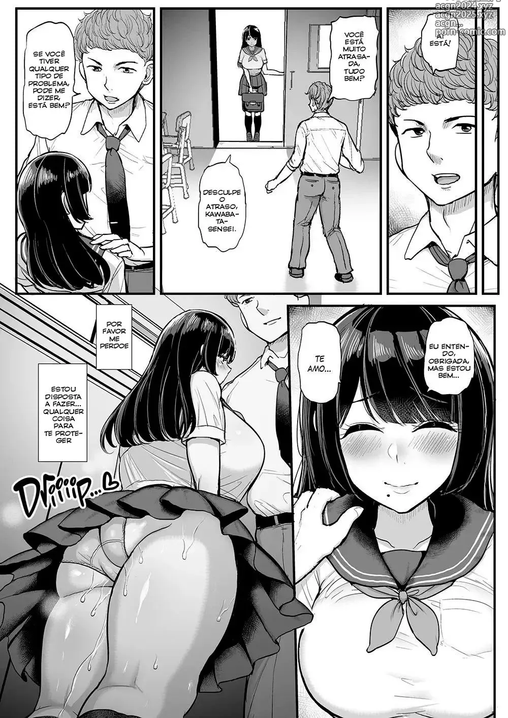 Page 24 of doujinshi The Sheltered Girl's Experience With Men