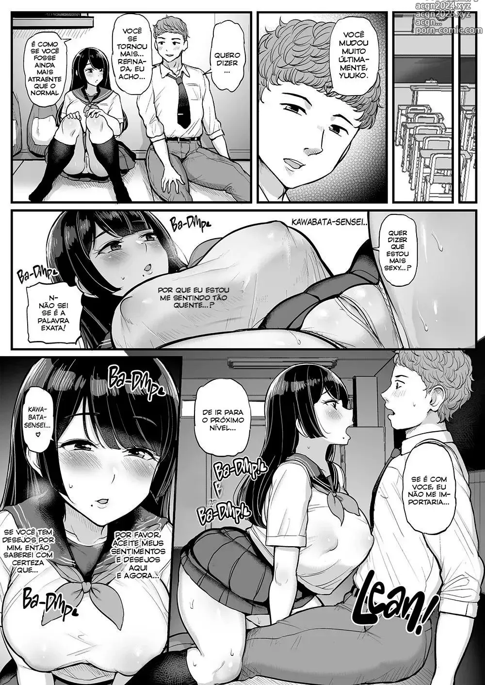 Page 37 of doujinshi The Sheltered Girl's Experience With Men