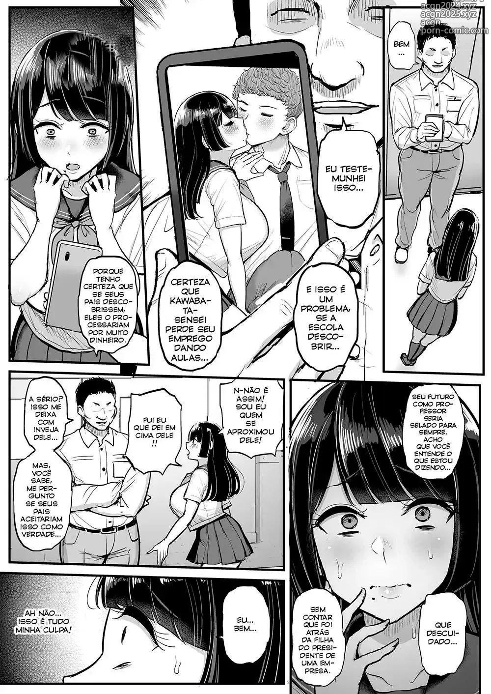 Page 10 of doujinshi The Sheltered Girl's Experience With Men