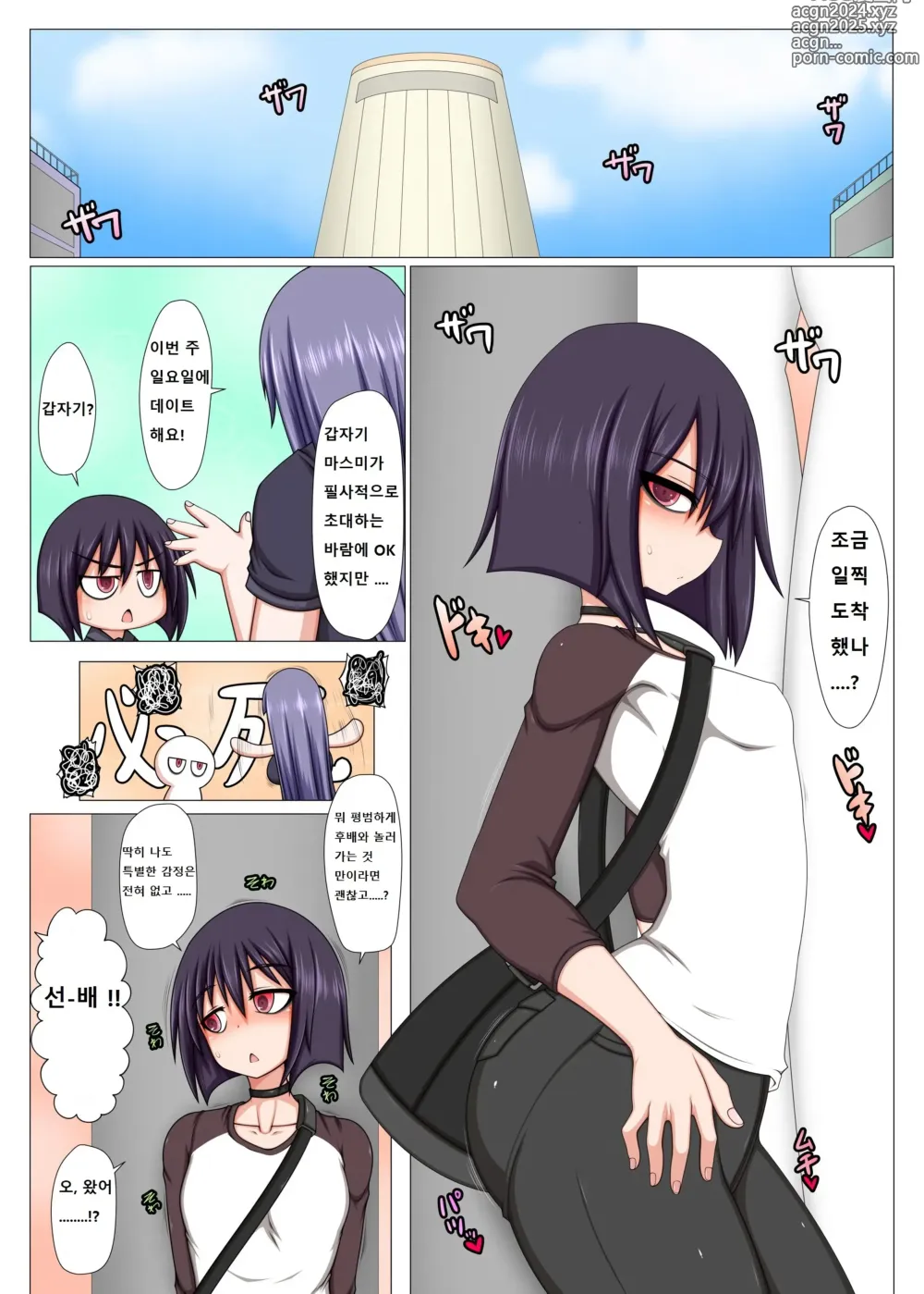 Page 1 of doujinshi 후타나리 후배에게 오나홀 취급 당하는 것 같다