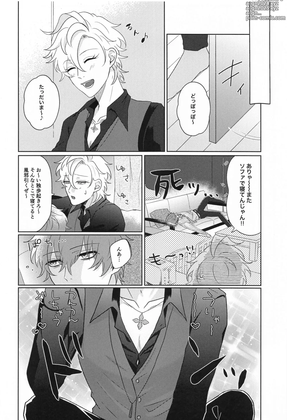 Page 9 of doujinshi Tell me Darling!!