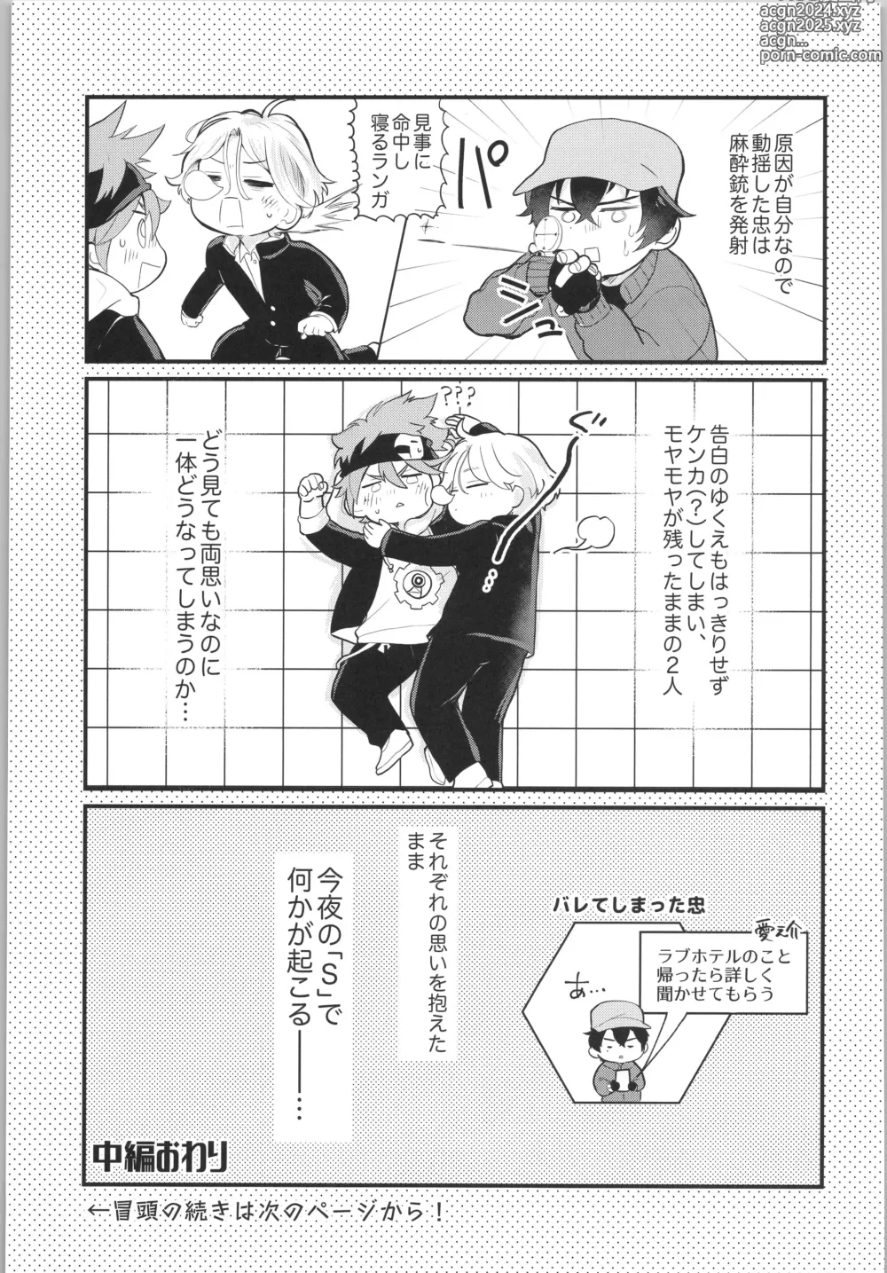 Page 8 of doujinshi Sukisuki Kokuhaku ∞ Renpatsu