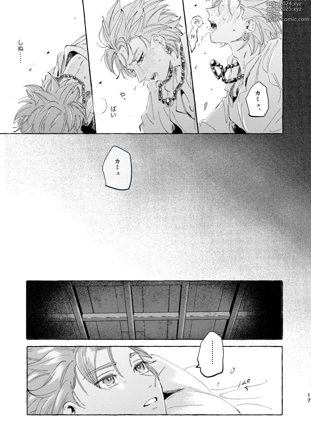 Page 17 of doujinshi Kutabire yusha-sama to amayakashitai aibou no hanashi