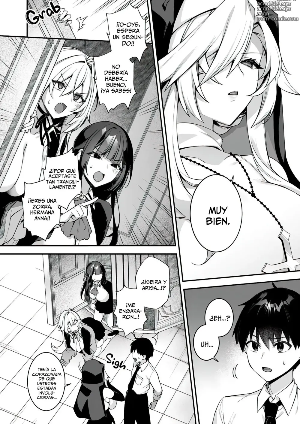 Page 13 of doujinshi Okasare Saimin 4 Danshi Hitori Shika Inai Gakuen De Seikaku Saiaku No Ijimekko Ni Hankire Makuru｜Follando Hasta La Sumisión 4 ~El Único Chico De La Academia Es Follado Por Los Peores Matones De La Historia~