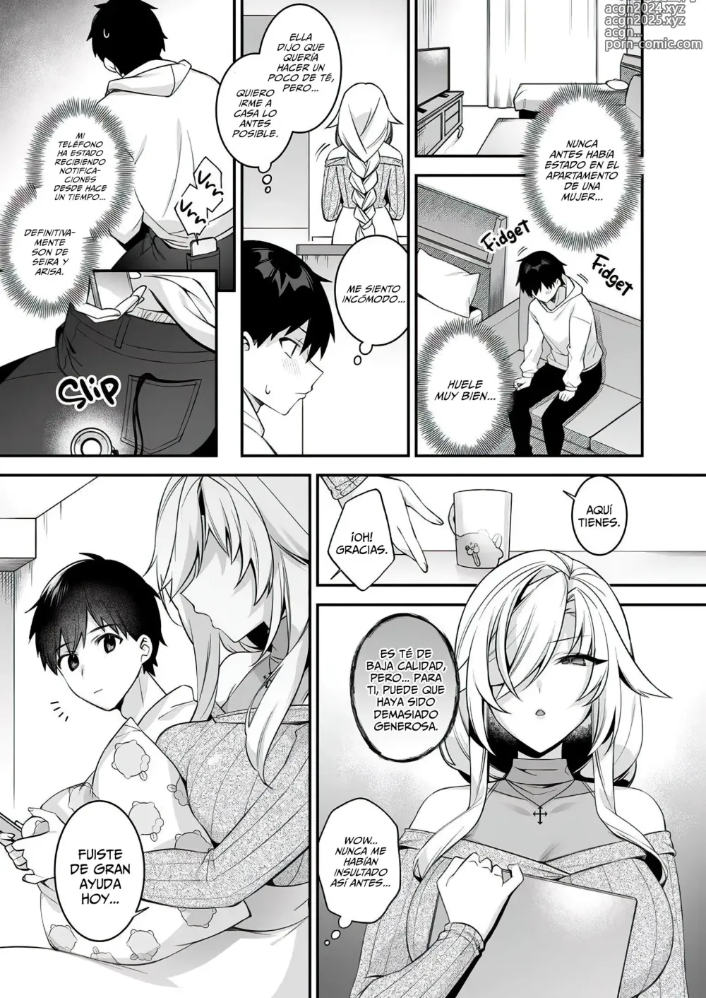 Page 38 of doujinshi Okasare Saimin 4 Danshi Hitori Shika Inai Gakuen De Seikaku Saiaku No Ijimekko Ni Hankire Makuru｜Follando Hasta La Sumisión 4 ~El Único Chico De La Academia Es Follado Por Los Peores Matones De La Historia~