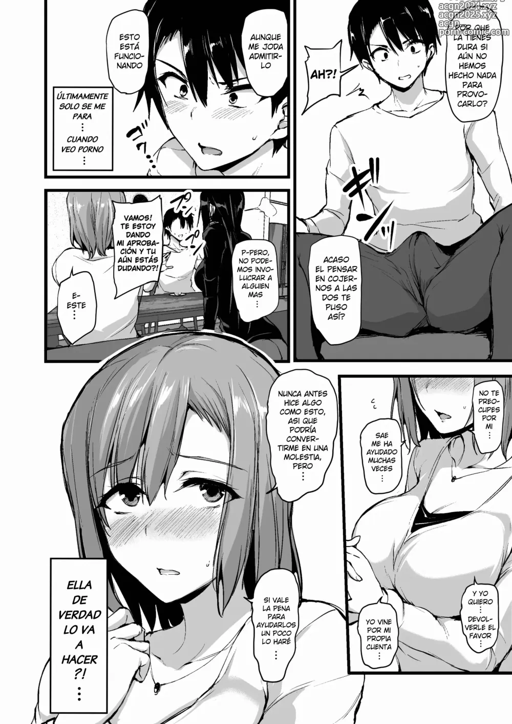 Page 8 of manga No se me para sin un par de Grandes Tetas, asi que mi Esposa trajo una Amiga cap.1 (decensored)