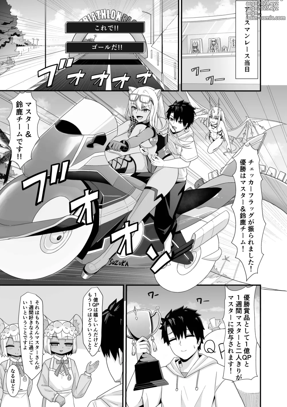 Page 18 of doujinshi Morgan Heika to Shinkon Ryokou