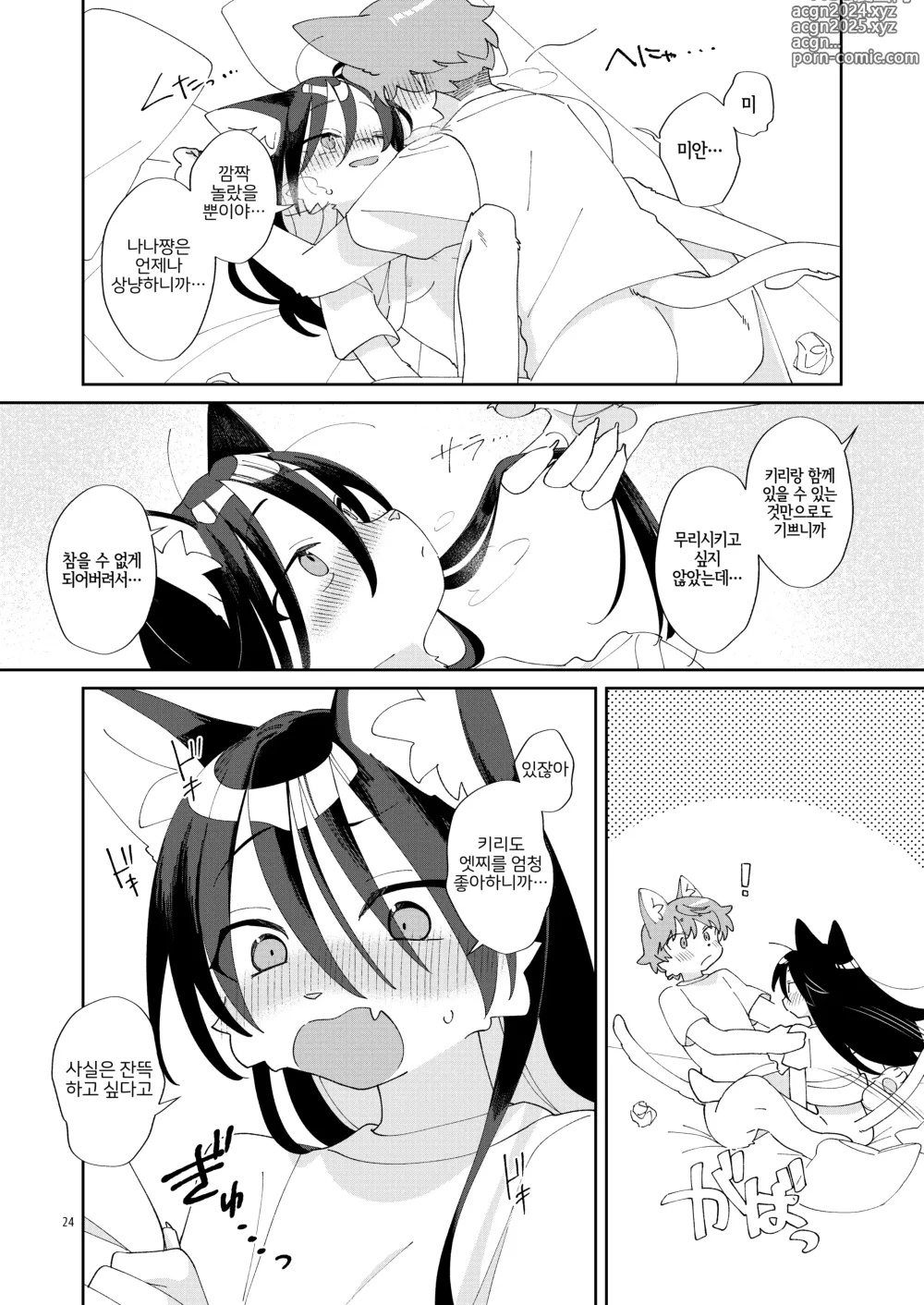 Page 22 of doujinshi 생활력이 딸리는 소꿉친구를 돌봐주거나 러브러브 H 하거나 하는 이야기