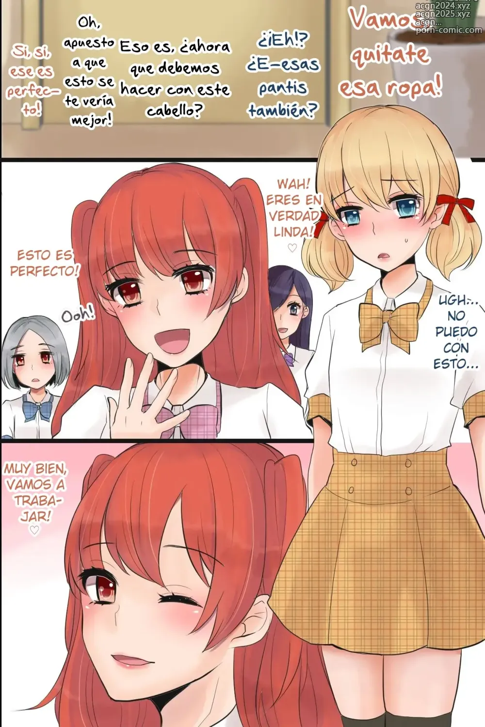 Page 7 of doujinshi FEMINIZACION! Grabación de orgias!