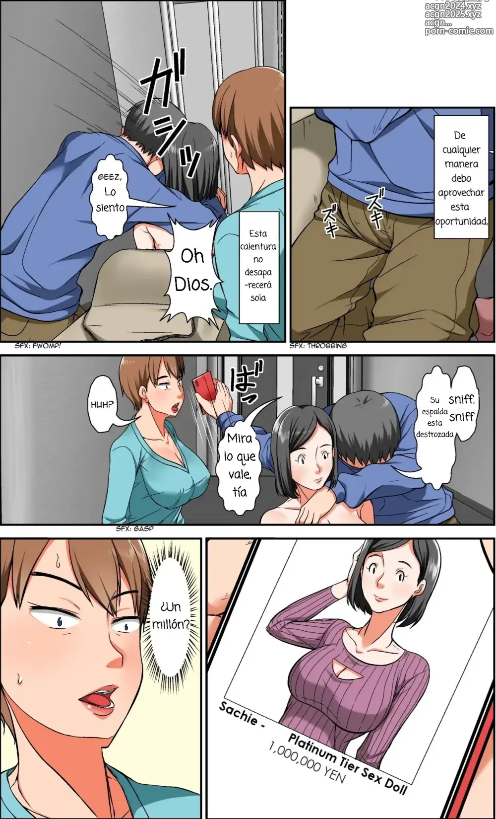 Page 11 of doujinshi Hahaoya to SEX Shiyou to Shitara Chou Binkan Taishitsu   no Oba ga Wana ni Kakatta Hanashi