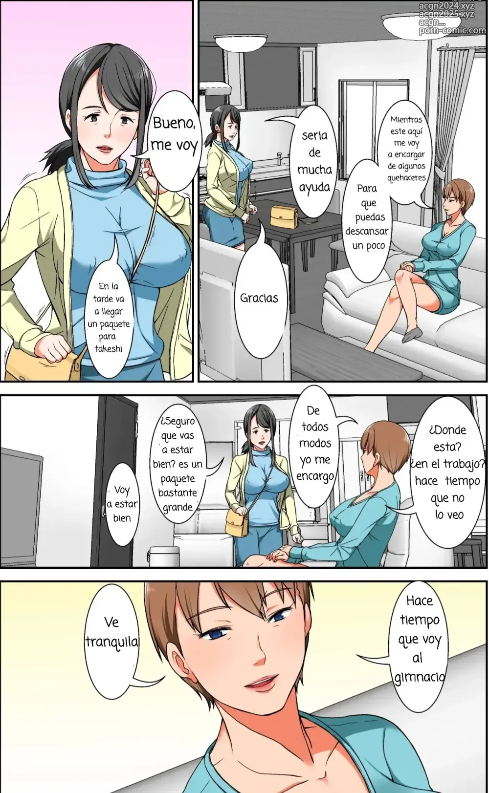 Page 3 of doujinshi Hahaoya to SEX Shiyou to Shitara Chou Binkan Taishitsu   no Oba ga Wana ni Kakatta Hanashi