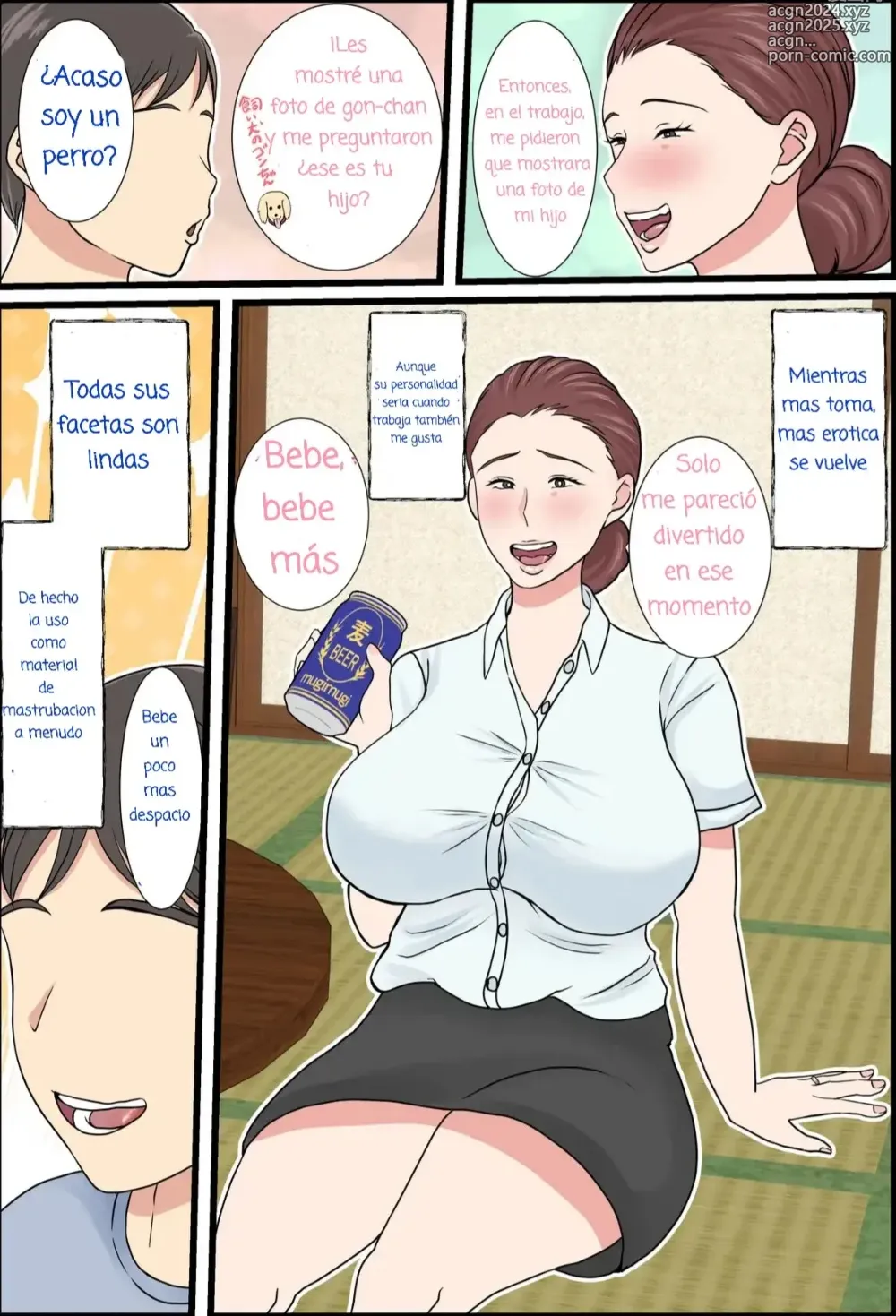 Page 4 of doujinshi Mi Madre Es Muy Sexy Cuando Bebe