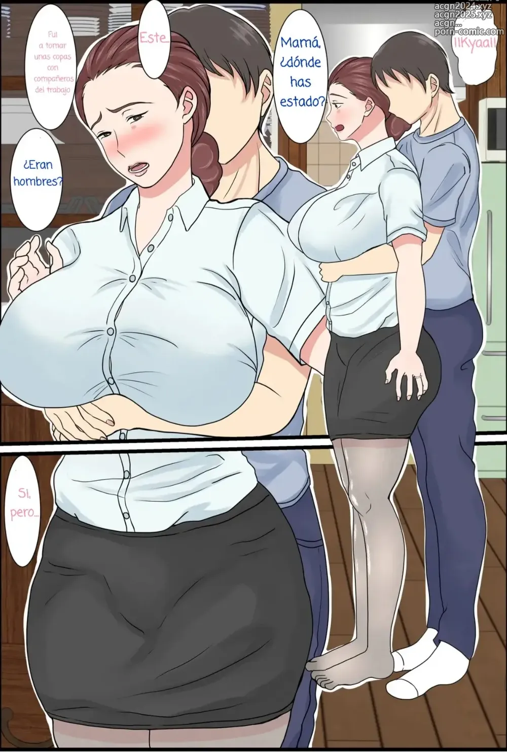 Page 32 of doujinshi Mi Madre Es Muy Sexy Cuando Bebe