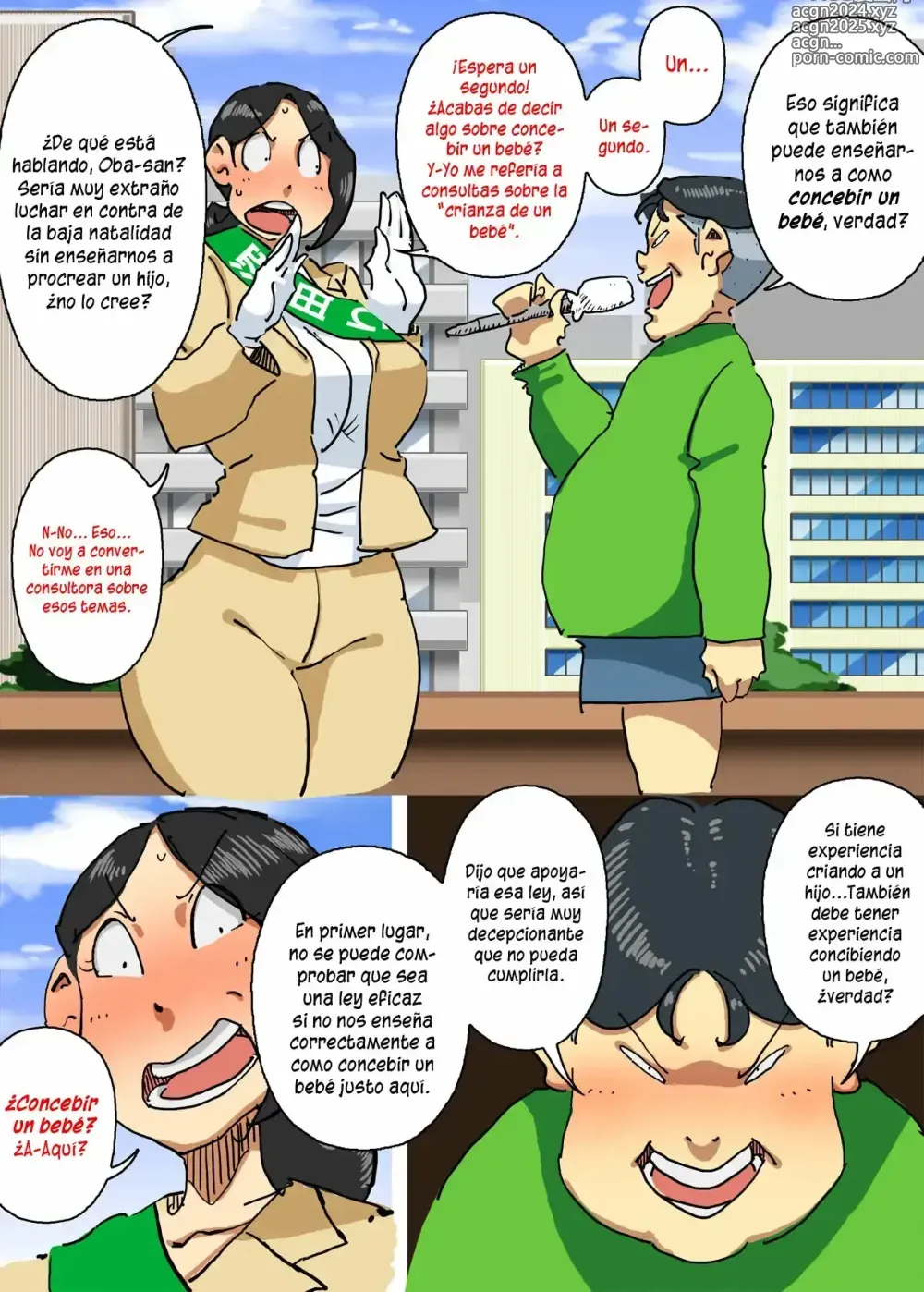 Page 8 of doujinshi Sho-chan. ¿Seguro que Saldré Electa? Demostración de Sexo Reproductivo con la Mamá Candidata