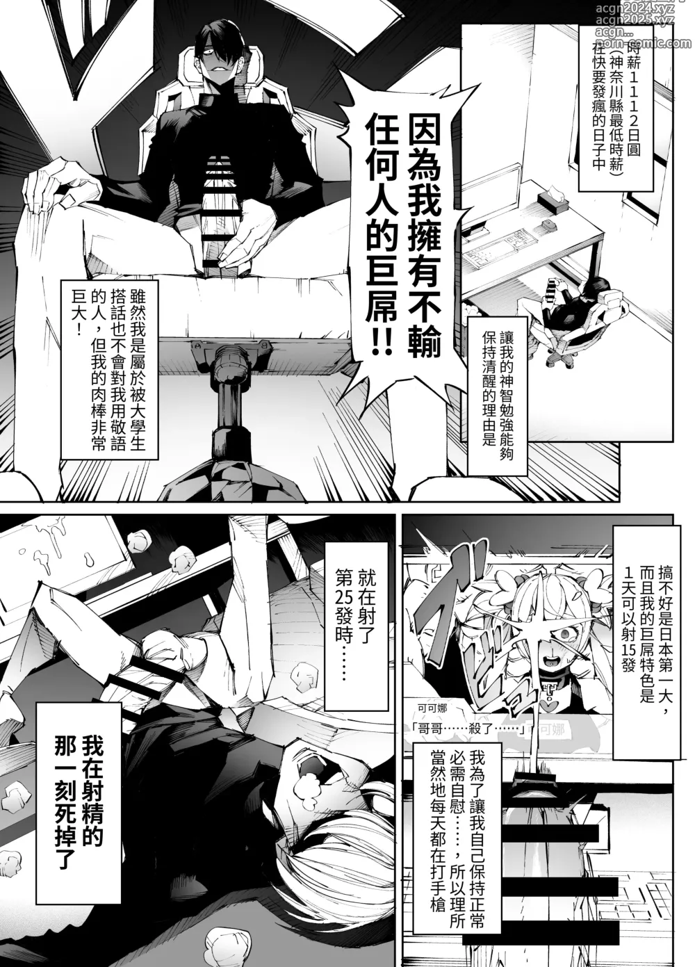 Page 2 of doujinshi Kyokon Tensei -Seiki Shijou Shugi na Isekai ni Tensei shita no de Bakunyuu Bijo to Hame Makuri-