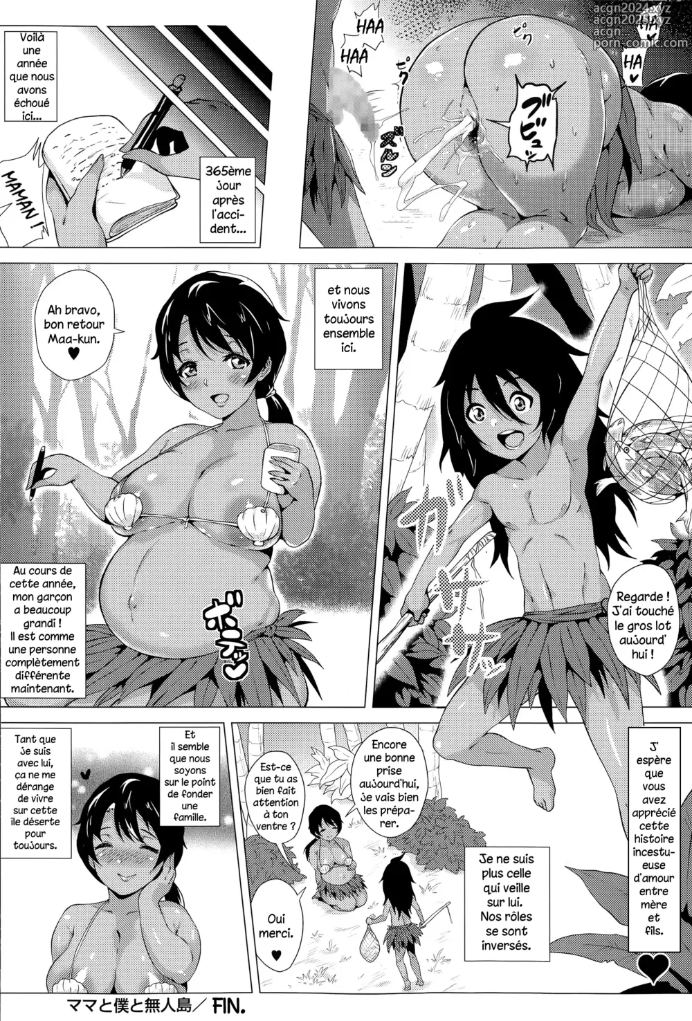 Page 20 of manga Maman et moi sur une île déserte