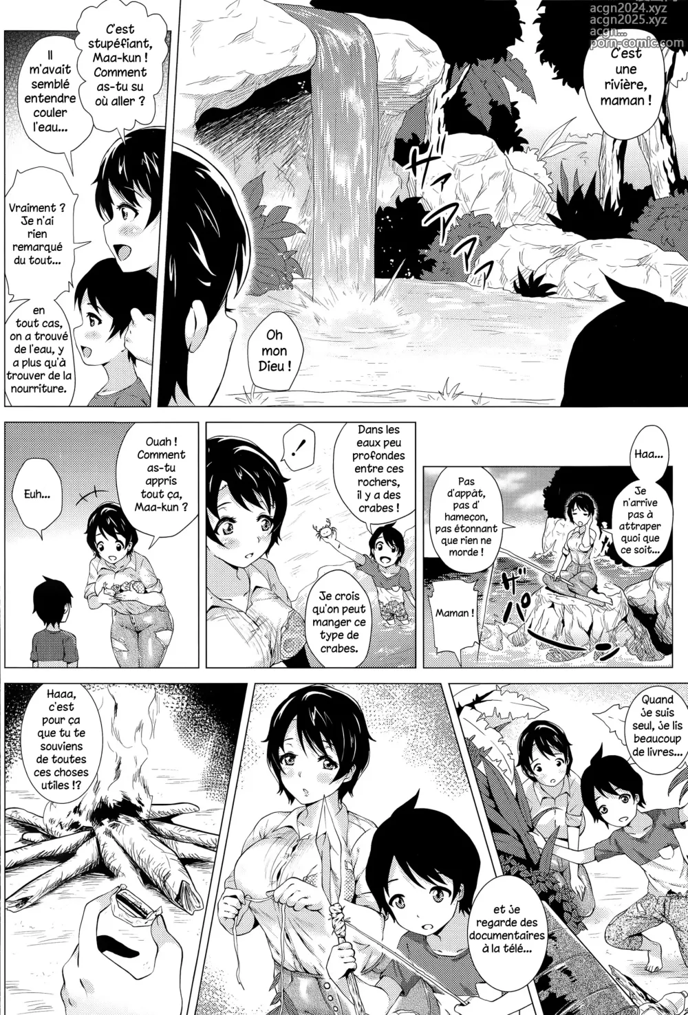 Page 4 of manga Maman et moi sur une île déserte