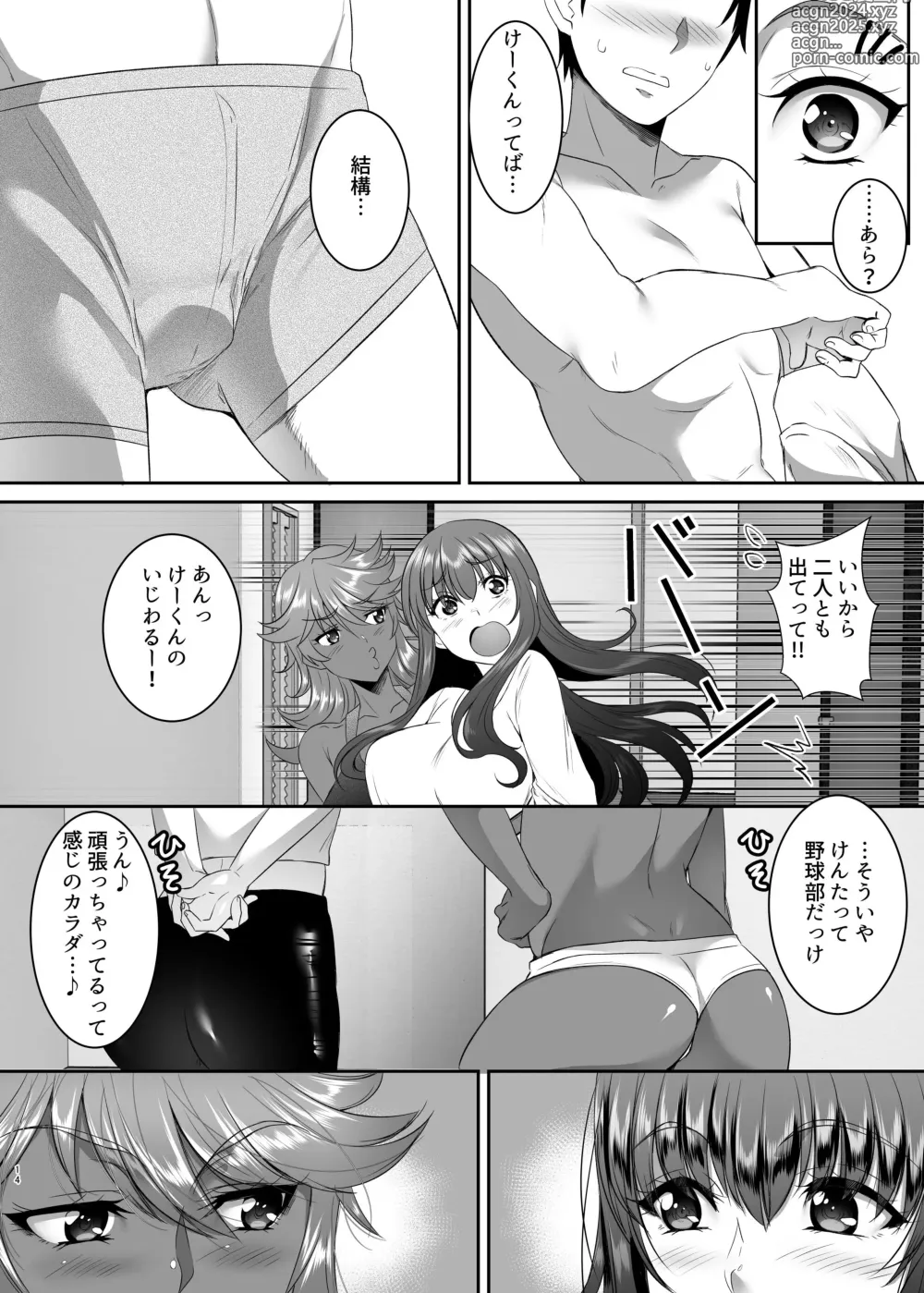 Page 14 of doujinshi Sei Yariman Sisters Pakopako Nikki 1R