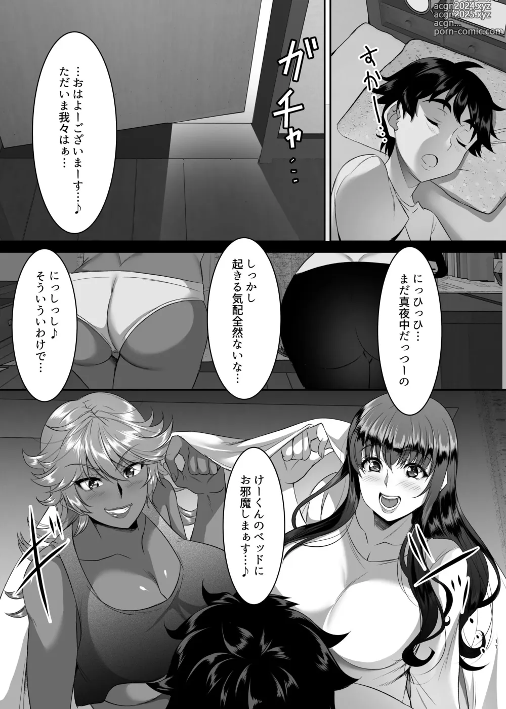 Page 17 of doujinshi Sei Yariman Sisters Pakopako Nikki 1R