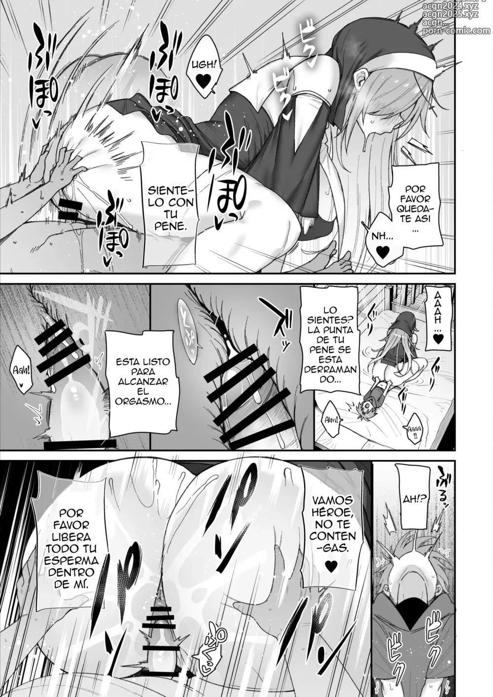 Page 18 of doujinshi Yuusha-sama ga Yowakute Fuan nanode Kami wa Sister ni Tanetsuke Koubi o Meijimashita ♥